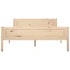 vidaXL Lit en bois massif pin 140x200 cm Voir les images du produit 9