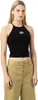 Dickies Chain Lake ärmelloses T-shirt Schwarz 2XS Frau Produktbild-Vorschau 1