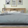 vidaXL Čelo postele s policami dub Sonoma 220x19x103,5 cm Náhľad obrázku produktu 5