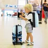 GOPLUS 16" Kinderkoffer & 12" Rucksack, Kids Trolley mit Produktbild-Vorschau 4