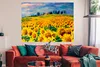 MuchoWow® Poster Gemälde - Sonnenblume - Ölfarbe - Blumen Produktbild-Vorschau 2