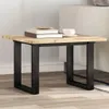 vidaXL Stolová deska čtvercová 60x60x2 cm z masivního dřeva Náhled obrázku produktu 2