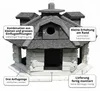 Mucola Vogelhaus Vogelfutterhaus Holz Vogelvilla Produktbild-Vorschau 5