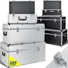 Masko® 3er SET Alu Boxen Alubox Alukiste Transportbox Produktbild-Vorschau 1