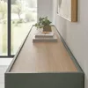 TV-Lowboard "Center" in Salbei Grün mit Eiche, XXL Flat-TV Produktbild-Vorschau 3