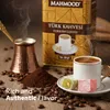 Café turc Mahmood, torréfaction moyenne, 220 g en boîte Voir les images du produit 5