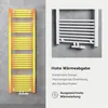 doporro Design Badheizung 180x60cm Weiß Röhrenheizkörper Produktbild-Vorschau 3