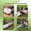 Floranica Rasenkante Holz Flexible Beeteinfassung  20 x 200 Produktbild-Vorschau 8