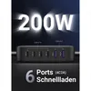Stacja ładowania GaN 4xtyp C, 2xUSB 200W - Ugreen - Szara Podgląd zdjęcia produktu 19