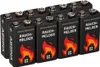 ABSINA 8x Rauchmelder Batterie 9V Block - Alkaline Produktbild-Vorschau 1
