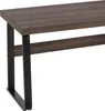 Nowoczesne biurko Sweiko 135 x 54 cm w minimalistycznym Podgląd zdjęcia produktu 11