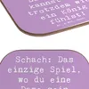 Mr. & Mrs. Panda Untersetzer für Gläser Spruch Schach Dame Produktbild-Vorschau 5