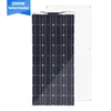 200W Flexibel Solarpanel Monokristallin Solarmodul 18V für Produktbild-Vorschau 2