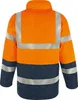 VIZWELL Warnschutzjacke VW 05D Gr. 4XL orange/marine Produktbild-Vorschau 3