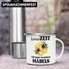 Trendation - Imker Geschenk Emaille Tasse Bienenzucht Produktbild-Vorschau 3
