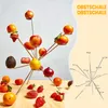 Obstetagere,Obstschale, Obstkorb aus Metall,Ø 27 cm, Höhe Produktbild-Vorschau 4