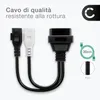 CELLONIC da 2+2 pin (2x2) a 16 pin OBDII femmina Cavo Anteprima dell’immagine prodotto 4
