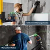 A split image showing two different modes of a laser level being used by construction workers. Anteprima dell’immagine prodotto