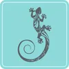 Wandtattoo - Wandaufkleber - Wandtattoo "Gekko Tribal" - Produktbild-Vorschau 2