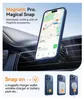 A phone case is shown attached to a car vent mount, with additional product shots below. Produktbild-Vorschau
