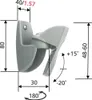 Vogel's VLB 500, Wand, 5 kg, Schwarz, -20 - 15°, 180°, 80 Produktbild-Vorschau 6