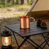 Becher aus reinem Kupfer, 450 ml, elegantes Design, Gold, 8 Produktbild-Vorschau 5