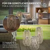 Progarden Lampion na świecę z dzianiny Willow 50 cm Podgląd zdjęcia produktu 4