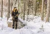 Pinewood 3885 Abisko 2.0 Damen Hose Wildlederbraun (241) 40 Produktbild-Vorschau 5