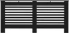 vidaXL Obložení radiátoru černé 172x19x81,5 cm MDF Náhled obrázku produktu 4