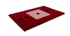 Rhomtuft Badteppich Cubus eckig 70 x 120 cm  Farbe  Produktbild-Vorschau 2
