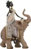 Mauro Ferretti Masai mit Elefant 22,5x12x32,5 cm Produktbild-Vorschau 1