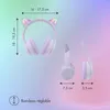 imoshion Casque sans fil pour enfants LED Light Cat Ear - Voir les images du produit 3