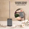 Ensemble WC bremermann BARBENA, gris, avec brosse 3 en 1 Voir les images du produit 2