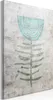 Italienischer Leinwand Leinwandbild - Blue Lily (1 Part) Produktbild-Vorschau 1
