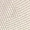Tappeto moderno a pelo corto color crema dal design Anteprima dell’immagine prodotto 4