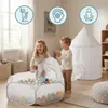 Tente pour enfants 3 en 1 avec tunnel et piscine à balles - Voir les images du produit 4