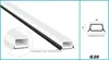 HEXIM Fenstersprossen weiß 1 & 2 Meter - selbstklebende Produktbild-Vorschau 1