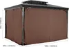 SucceBuy Tenda privacy impermeabile per gazebo 12' x 12' x Anteprima dell’immagine prodotto 8