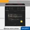 Exquisit Einbauherdset EHE256-U-020-Set schwarz | 59 l Produktbild-Vorschau 4