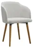 Design Stühle Stuhl Sitz Praxis Ess Zimmer Textil Stoff Produktbild-Vorschau 1