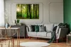 Plátno nástěnný obraz do ložnice stromy zelený les 80x120cm Náhled obrázku produktu 4