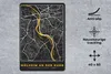 MuchoWow® Mauspad Mousepad Mülheim an der Ruhr - Gold - Produktbild-Vorschau 2