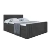ALTDECOR Boxspringbett mit Fußteil, 2 Matratzen und Topper Produktbild-Vorschau 2