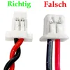 Notebook PC RTC CMOS Battery CR2032 with Cable and 2-Pin Produktbild-Vorschau 2