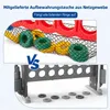 COSTWAY Riesiges 4 Gewinnt Spielset inkl. 42 Jumbo Ringen Produktbild-Vorschau 6