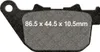 Bremsbeläge EBC Typ FA387 Standard Produktbild-Vorschau 5