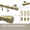 LOFT 200 cm Einzelne Gardinenstange 19 mm aus Metall mit Produktbild-Vorschau 6