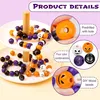 120 Stück Halloween Holzperlen für Armbänder,16mm Perlen Produktbild-Vorschau 3
