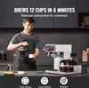 SucceBuy 12 Tassen kommerzielle Filterkaffeemaschine, 3 Produktbild-Vorschau 2