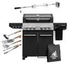 Feuergott Gas-Grillstation Hektor 4B-S All Inclusive mit Produktbild-Vorschau 1